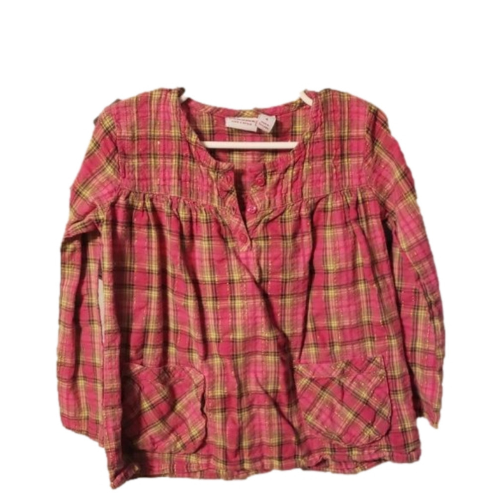 Girls Long Sleeve Blouse/ Shirt